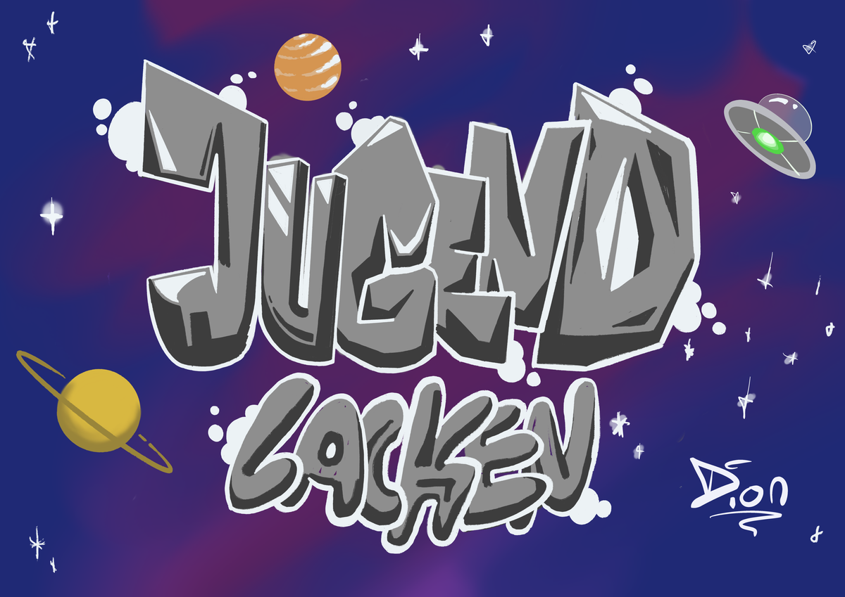 Graffiti-Design JUZ Lacken